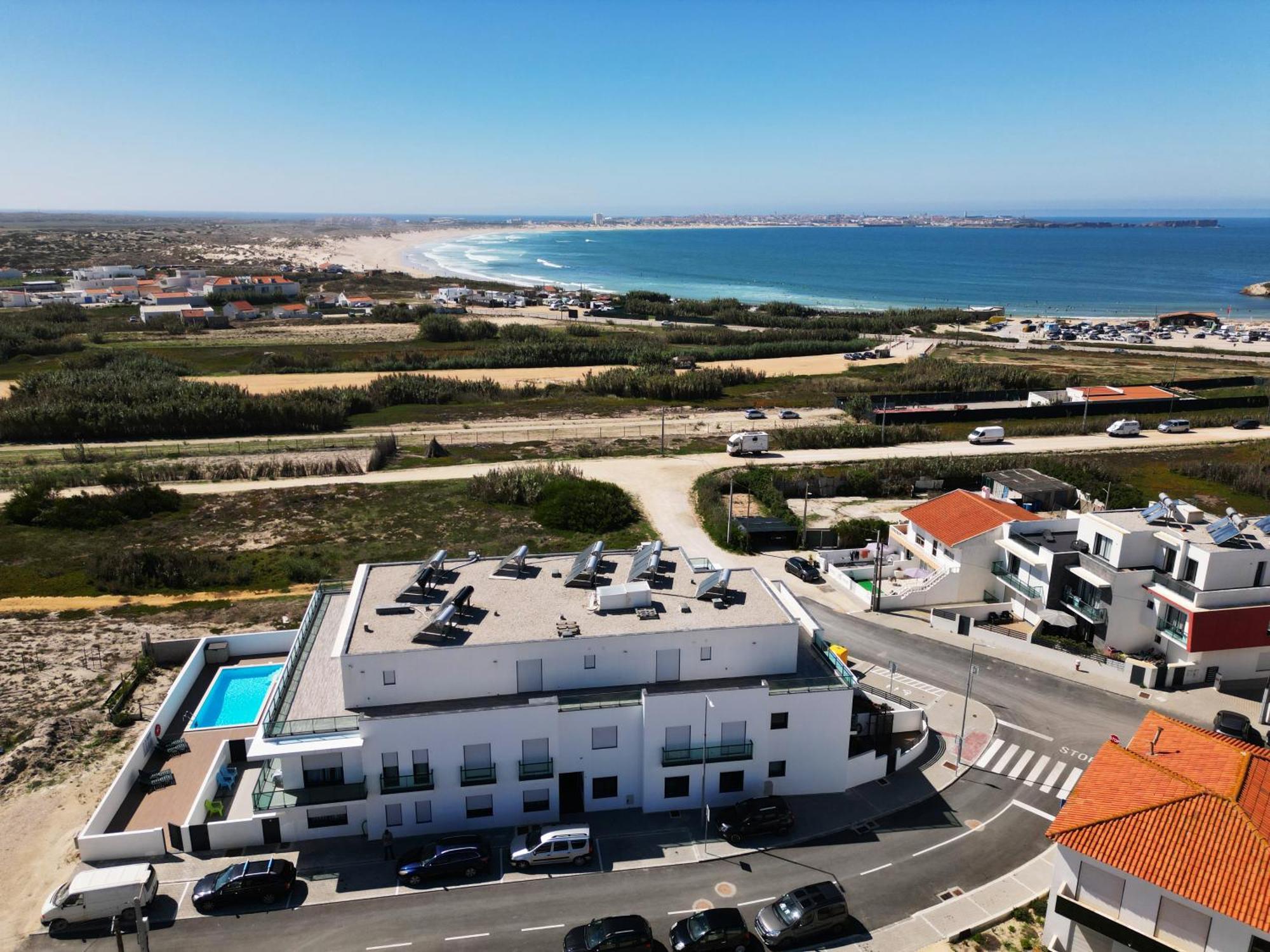Apartment Ocean Baleal With Ac Exterior foto